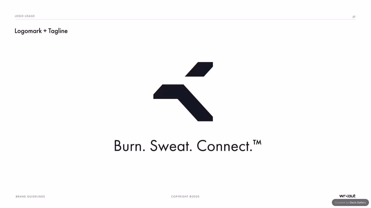 WRKOUT Brand Guidelines 2020, slide 57