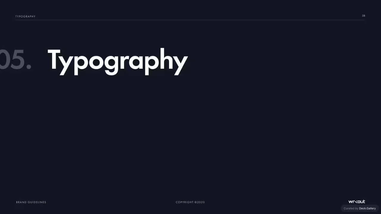 WRKOUT Brand Guidelines 2020, slide 58