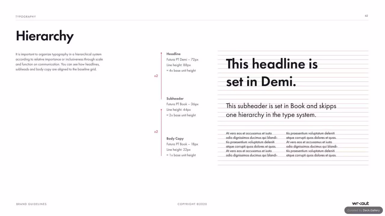 WRKOUT Brand Guidelines 2020, slide 62