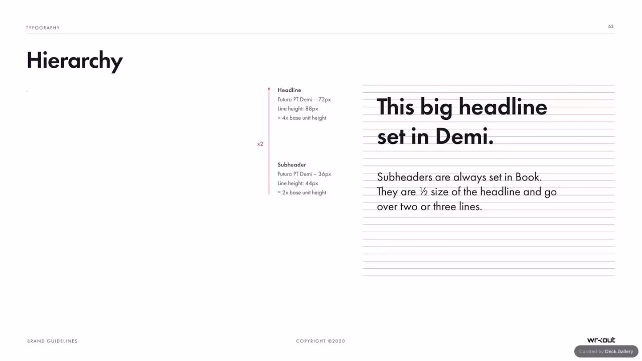 WRKOUT Brand Guidelines 2020, slide 63
