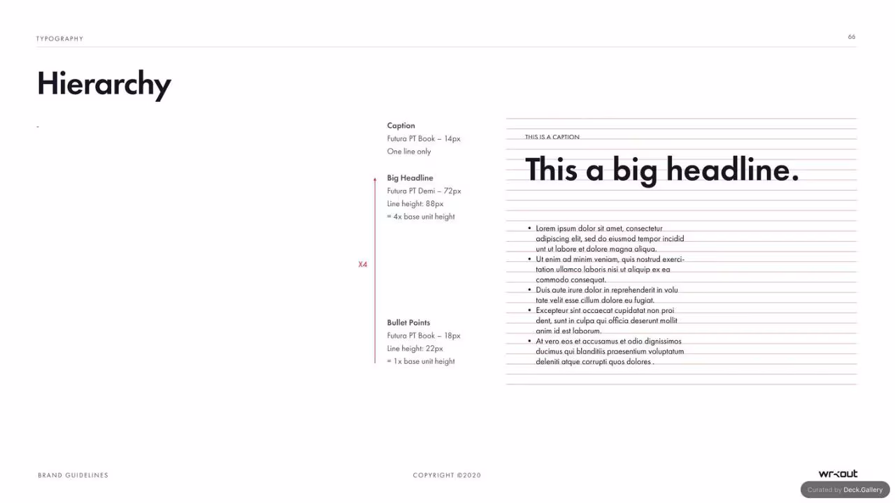 WRKOUT Brand Guidelines 2020, slide 66