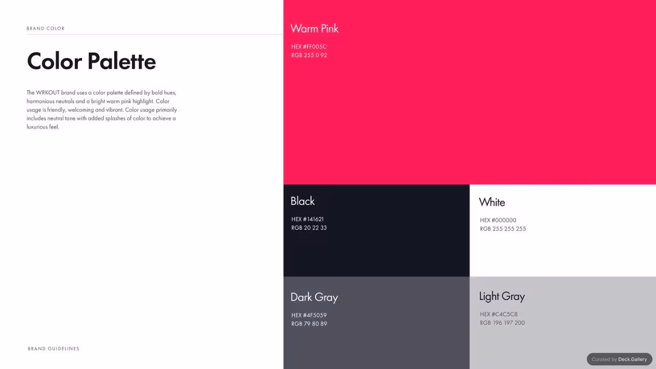 WRKOUT Brand Guidelines 2020, slide 68