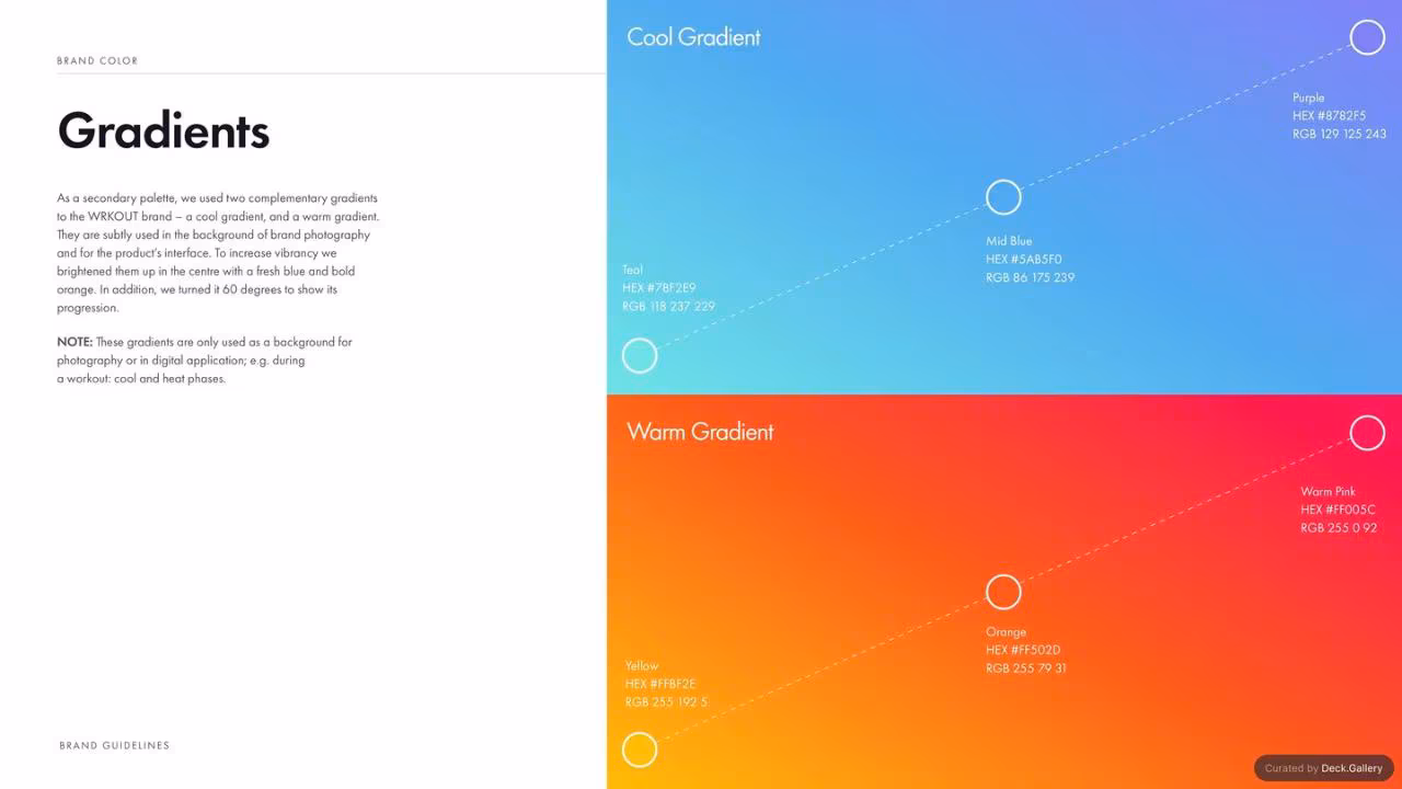 WRKOUT Brand Guidelines 2020, slide 69