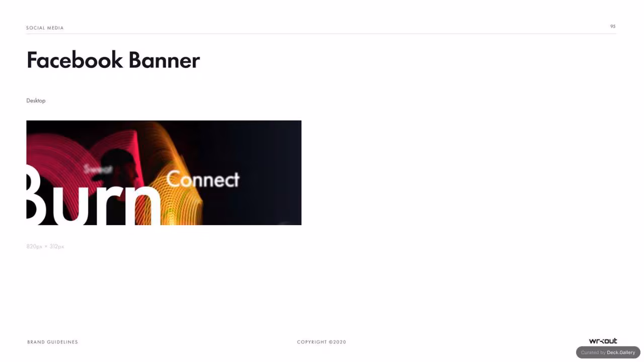 WRKOUT Brand Guidelines 2020, slide 95