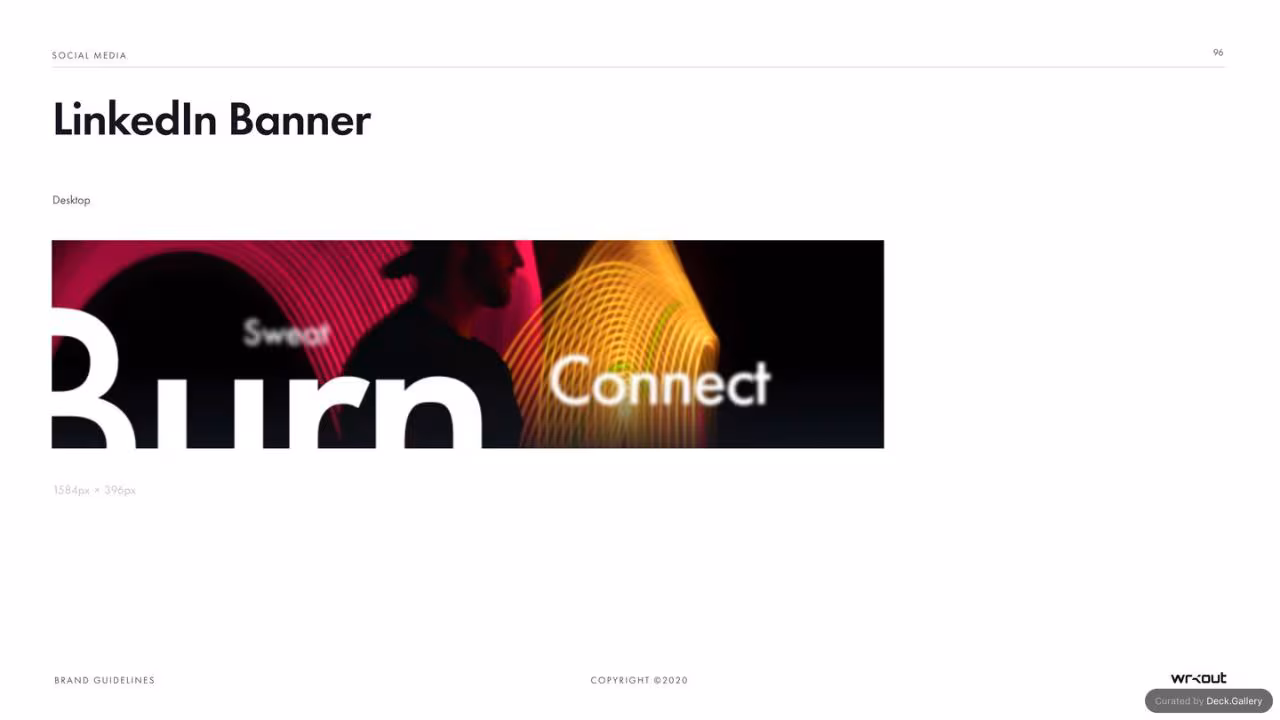 WRKOUT Brand Guidelines 2020, slide 96