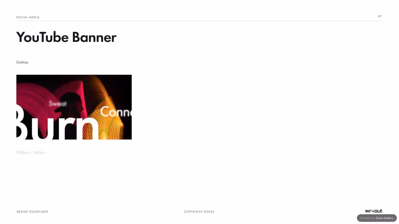 WRKOUT Brand Guidelines 2020, slide 97