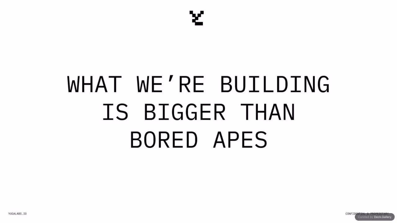Yuga Labs Pitch Deck 2023, slide 5
