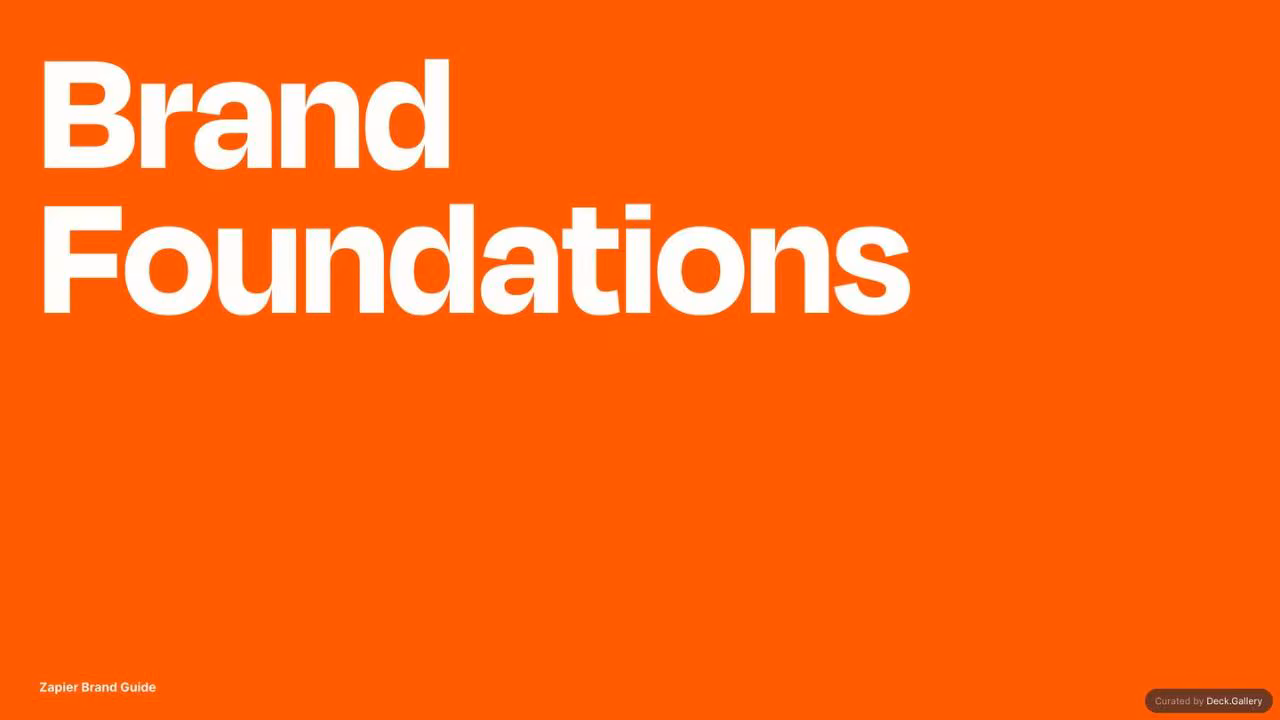 Zapier Brand Guide 2022, slide 9