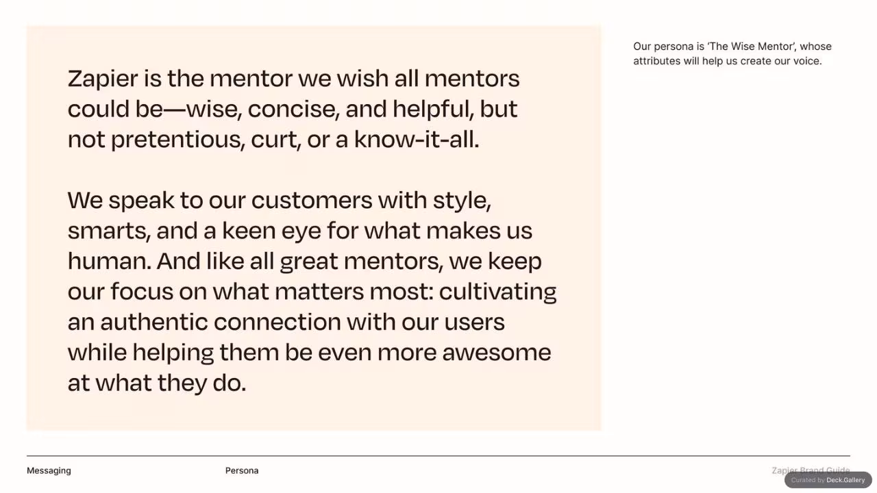 Zapier Brand Guide 2022, slide 20