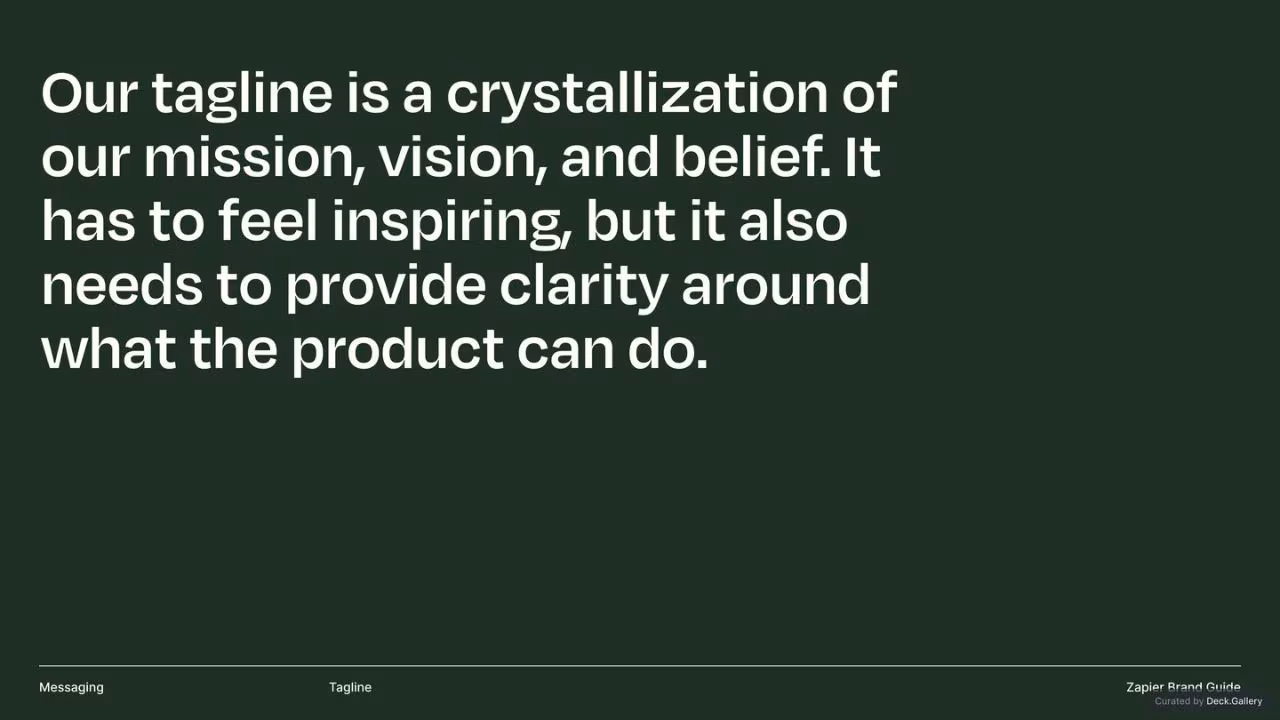Zapier Brand Guide 2022, slide 26
