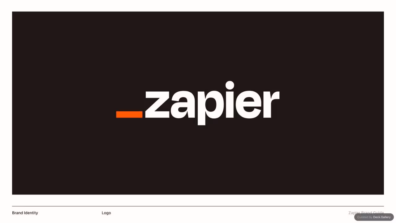 Zapier Brand Guide 2022, slide 33