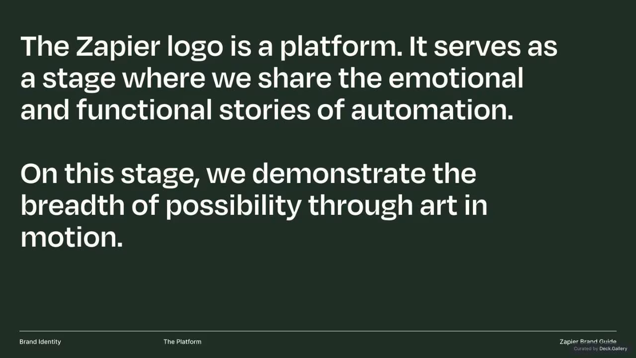 Zapier Brand Guide 2022, slide 40