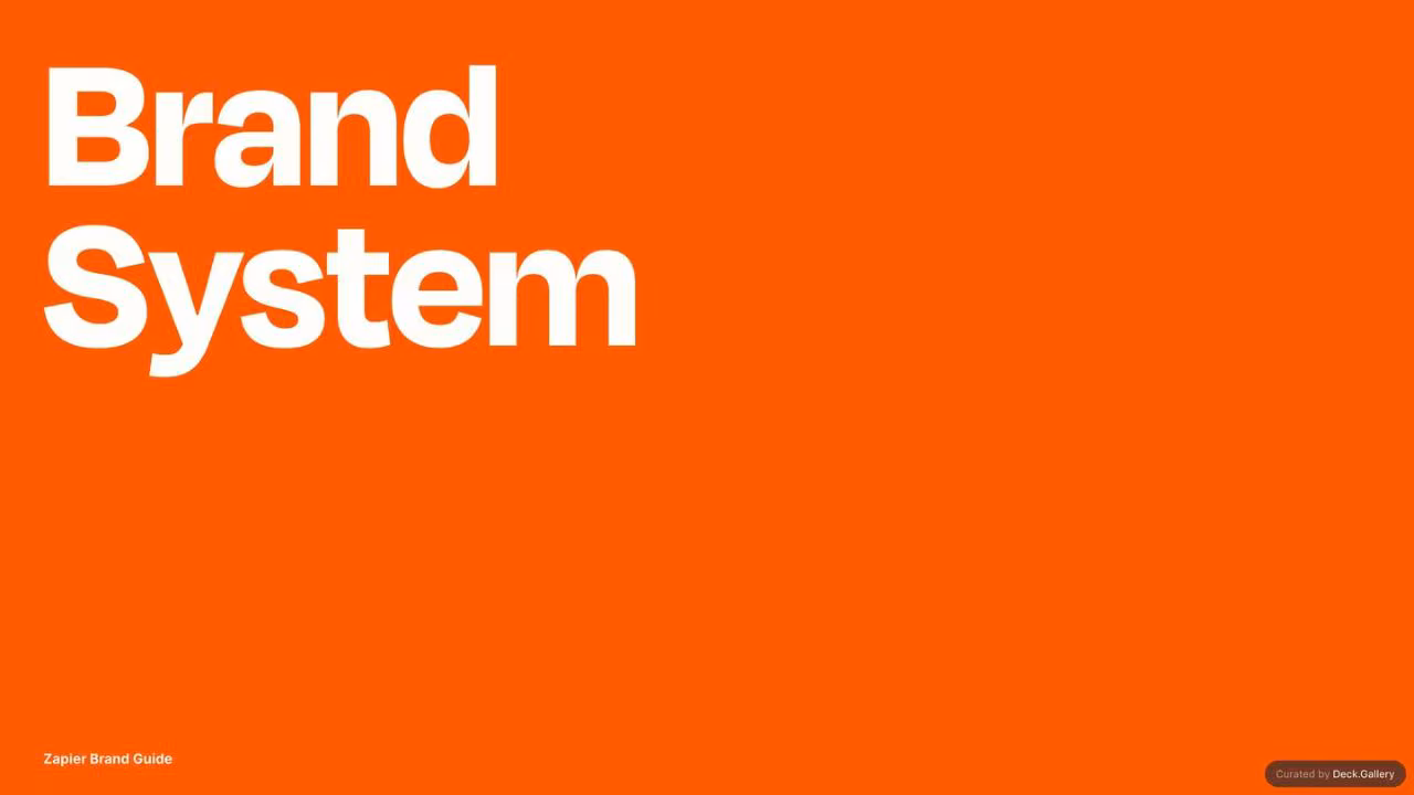 Zapier Brand Guide 2022, slide 47