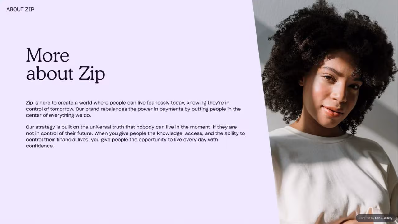 Zip Brand Guidelines, slide 2