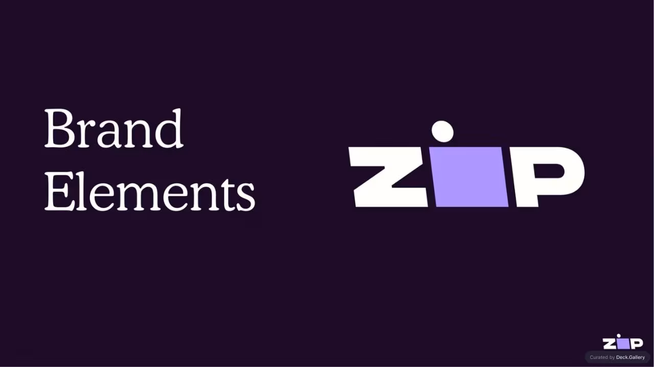 Zip Brand Guidelines, slide 3