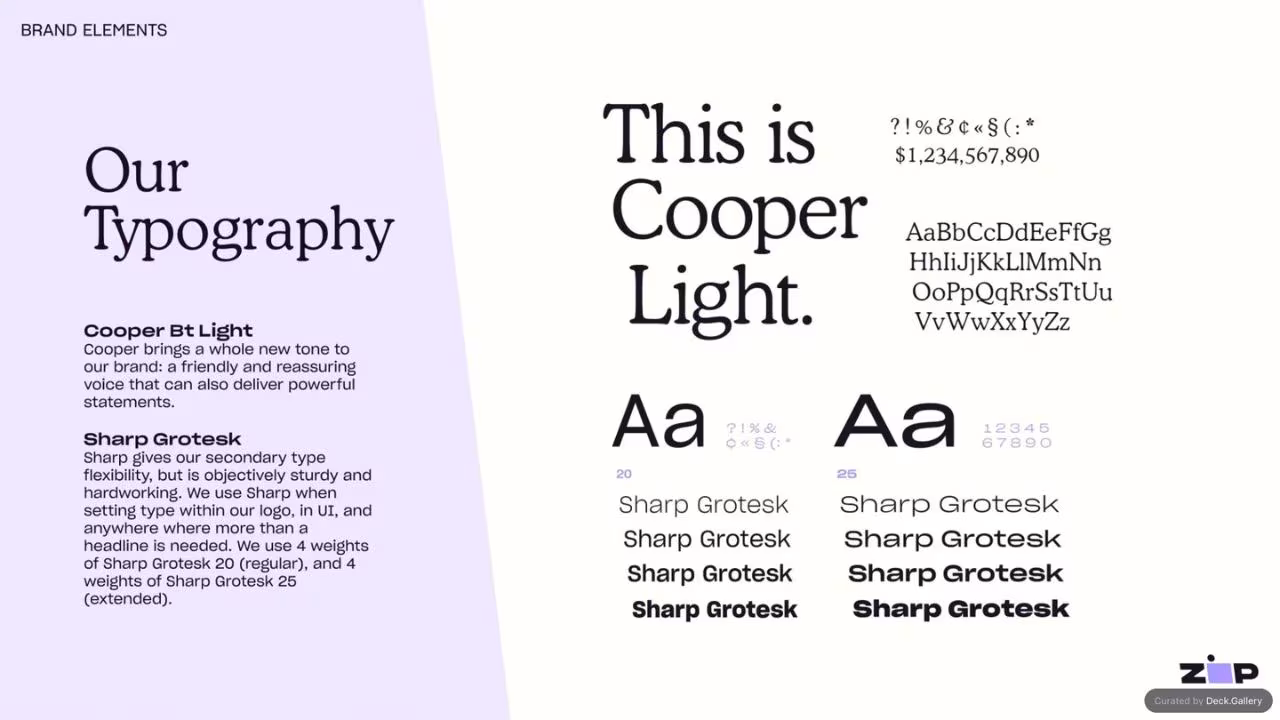 Zip Brand Guidelines, slide 7