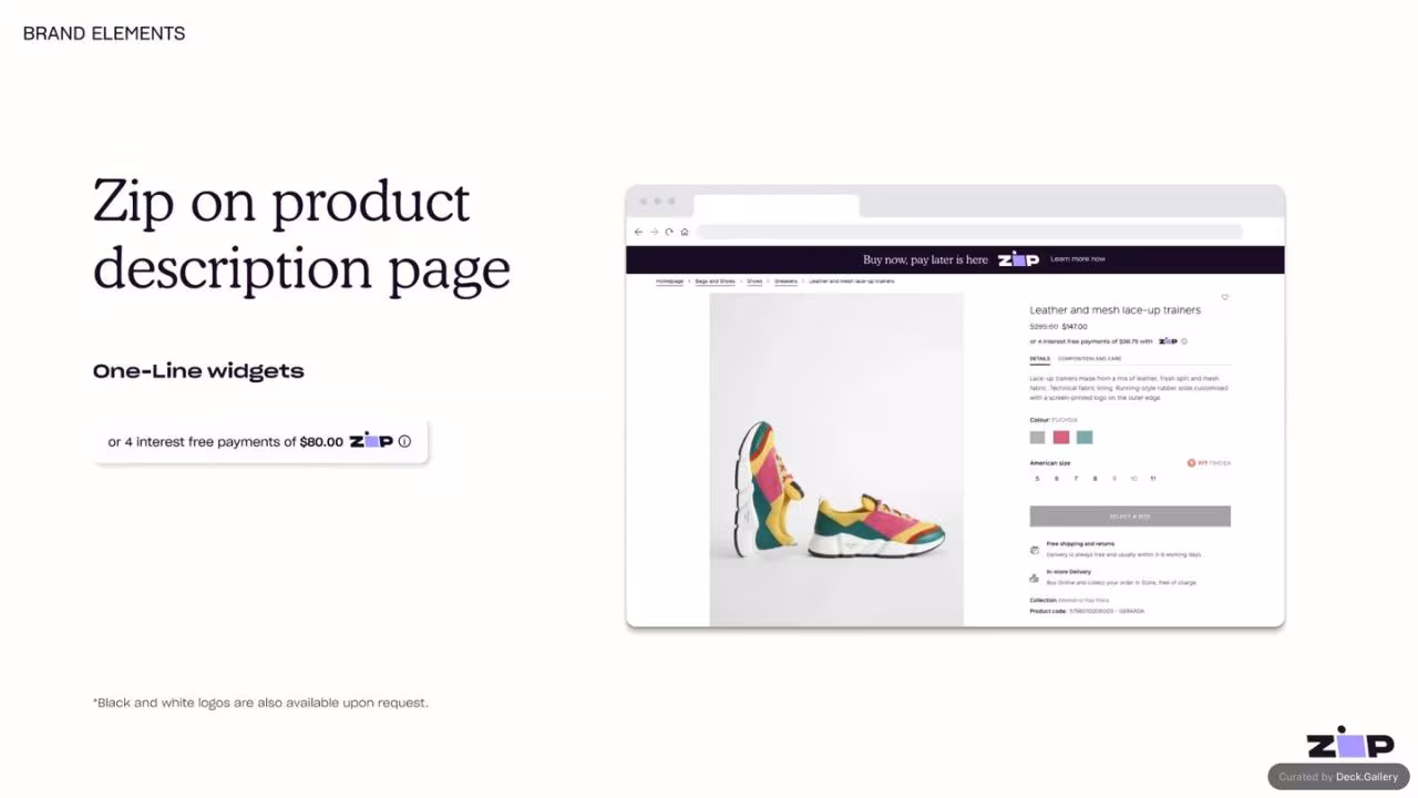 Zip Brand Guidelines, slide 13