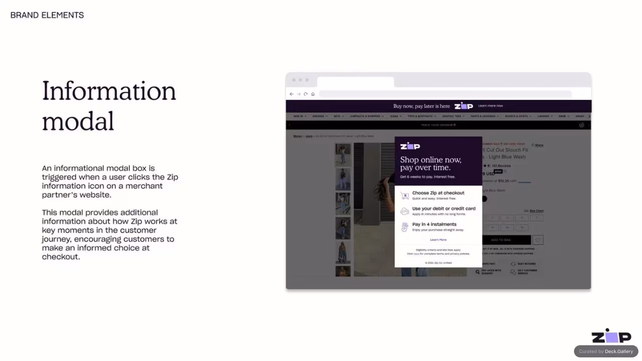 Zip Brand Guidelines, slide 14