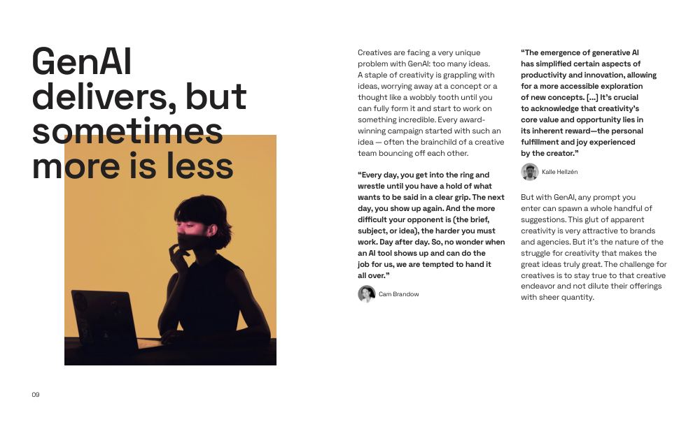 Frontify Creativity in an AI World 2024, page 9