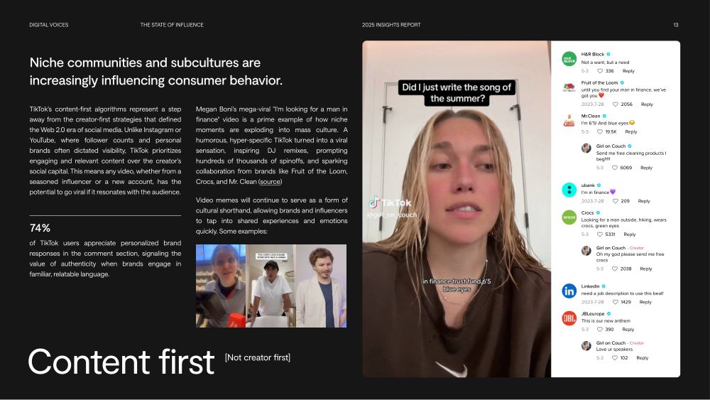 Digital Voices: The State of Influence 2025, page 13