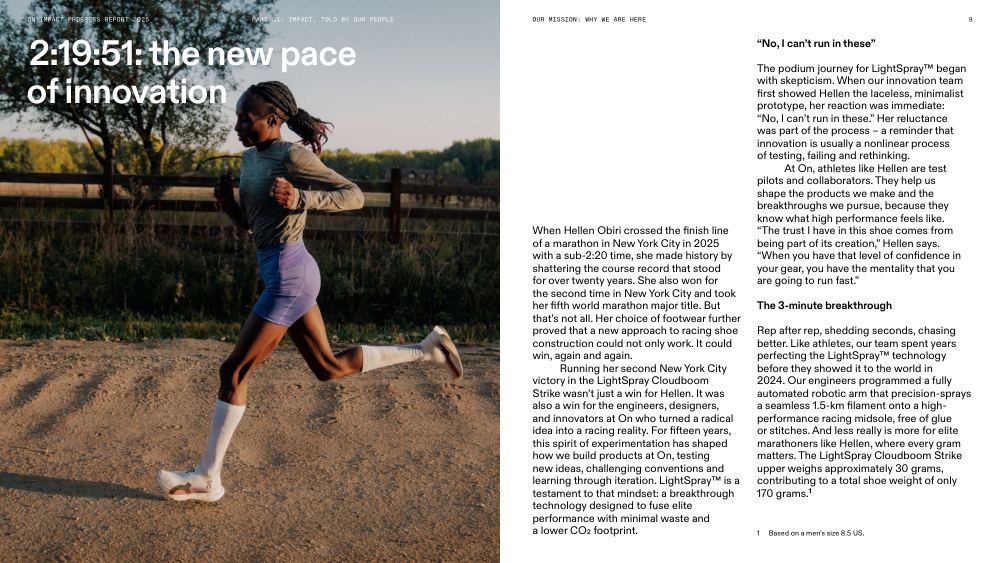 On Impact Progress Report 2024, page 9