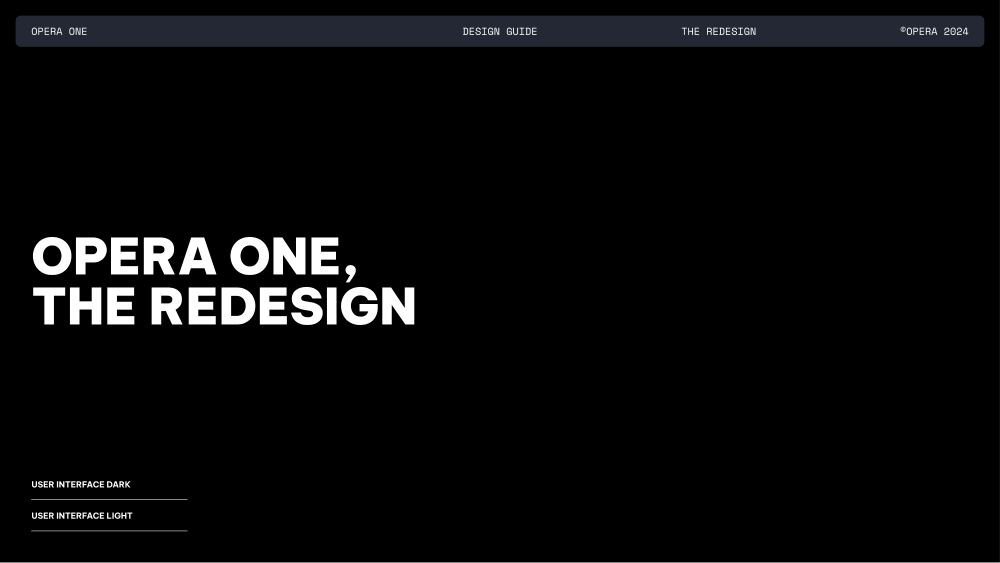 Opera One Design Guide 2023, page 10