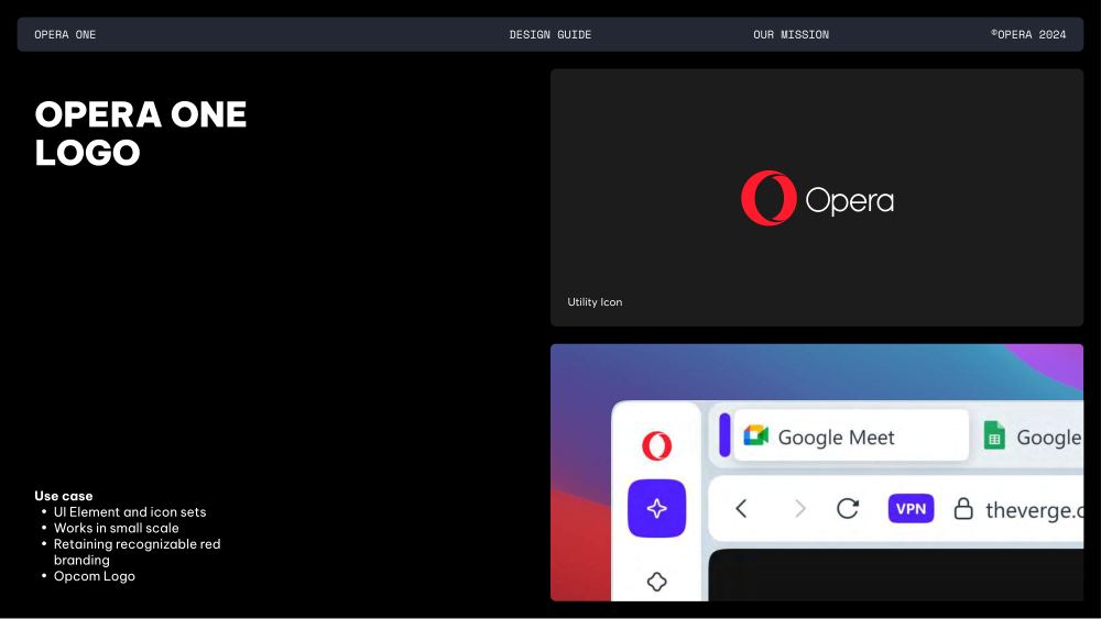 Opera One Design Guide 2023, page 5