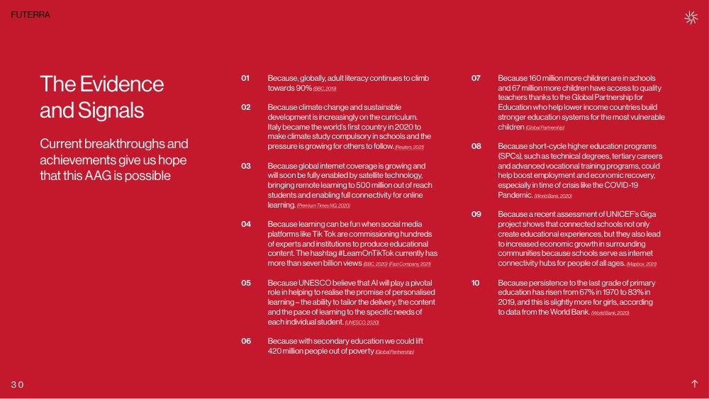 Futerra: The Awesome Anthropocene Goals, page 30