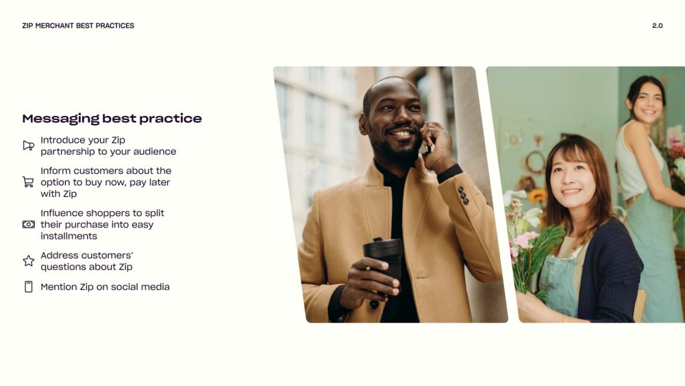 Zip Brand Guidelines, page 7